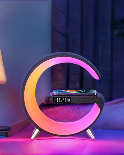 2023 G Shape LED Lamp Bluetooth speaker - Here 4 you